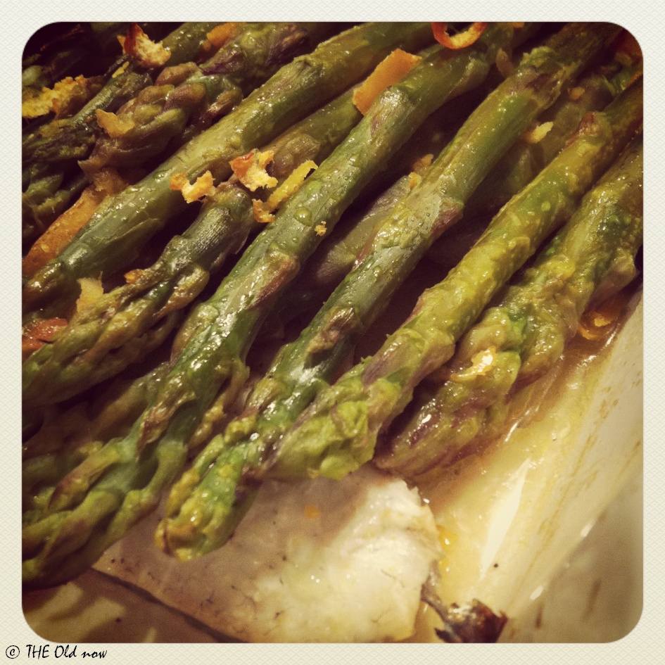 Filetti di orate agli asparagi