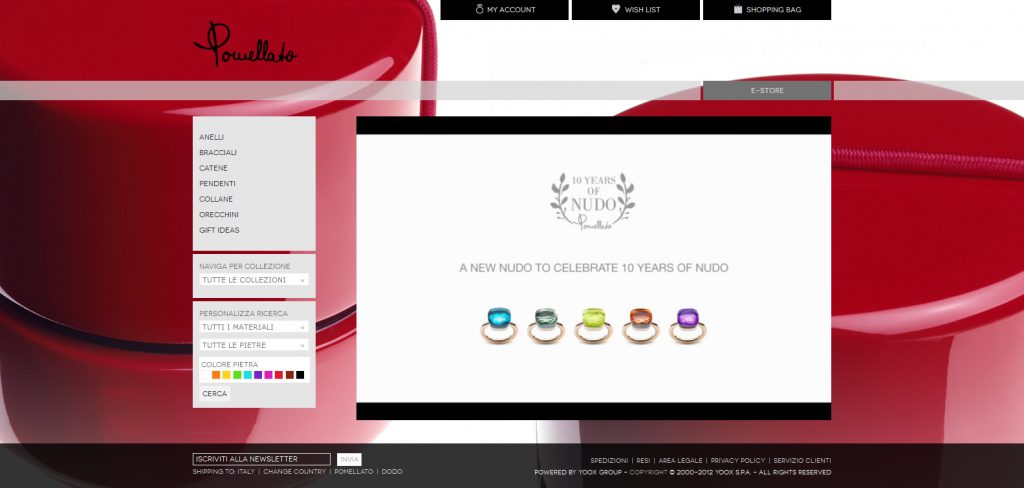 Pomellato.com | YOOX