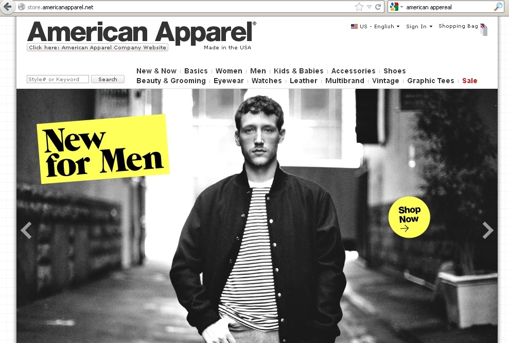 @americanApparel | #web recensioni