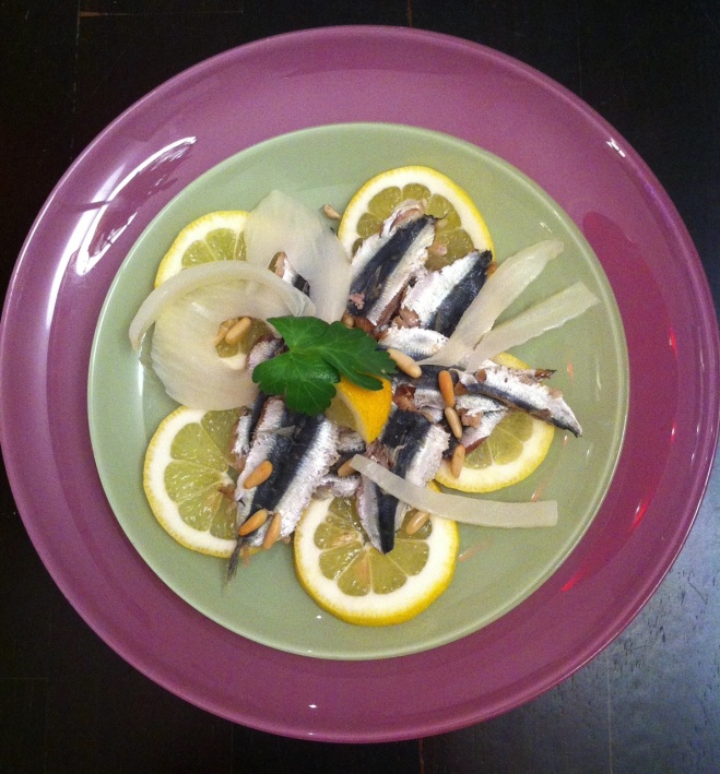 Sardine con finocchi, limoni e pinoli | food