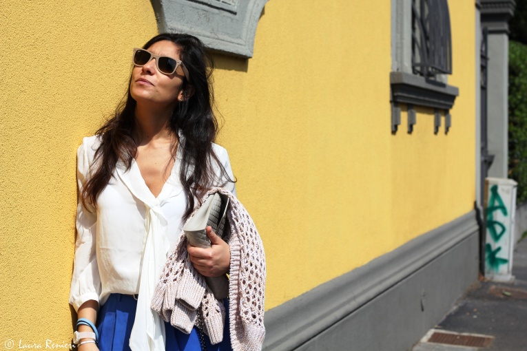 Serenamente blu | outfit with Stefanel
